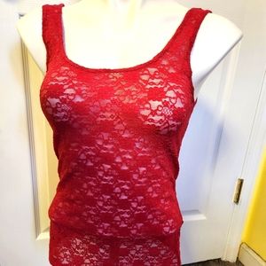 Women's Lacey extra small tank top